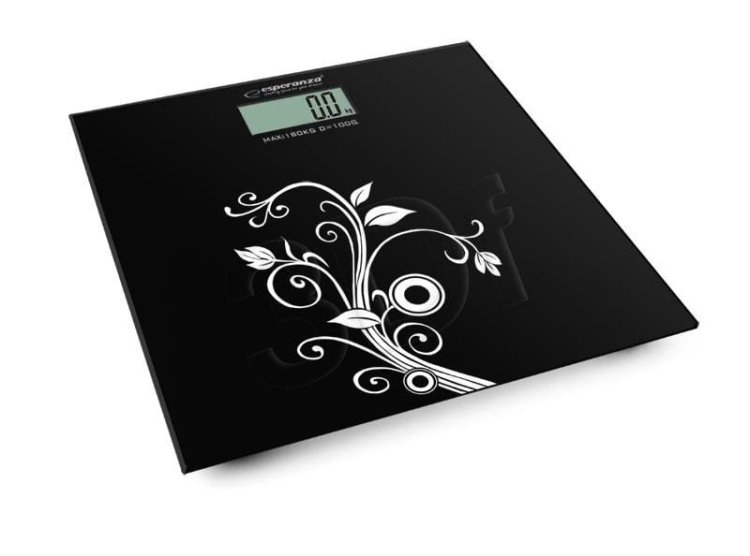 Waga łazienkowa Esperanza Yoga EBS003 (kolor czarny)