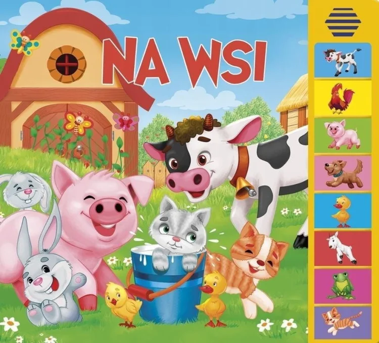 Na wsi. Książka z elementami dźwiękowymi