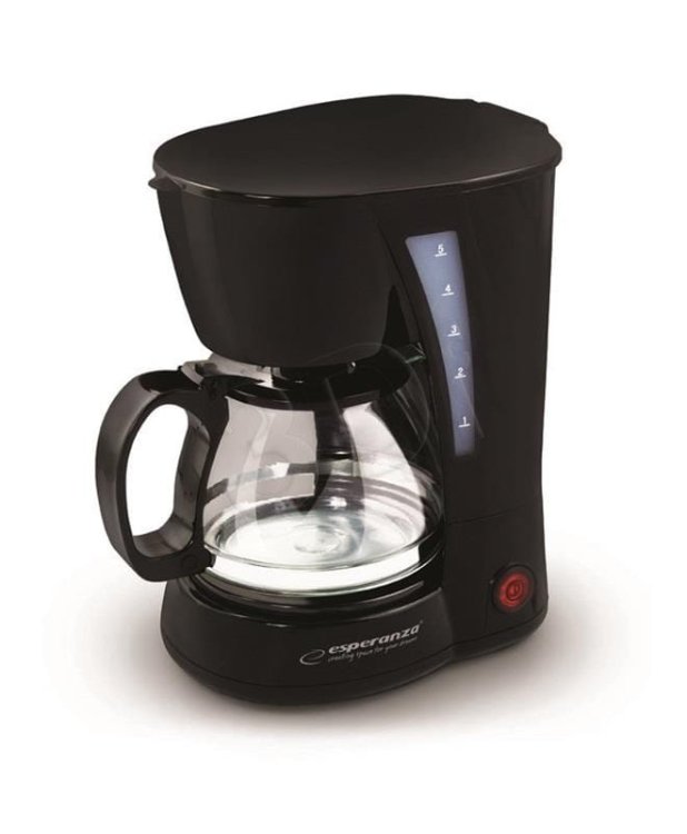 Ekspres przelewowy Esperanza Robusta EKC006 (650W; kolor czarny)