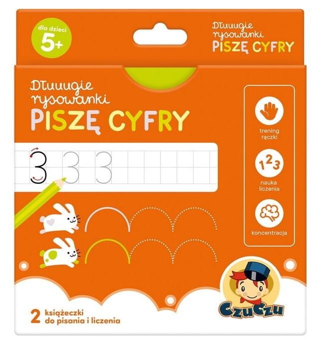 Dłuuugie rysowanki Piszę cyfry