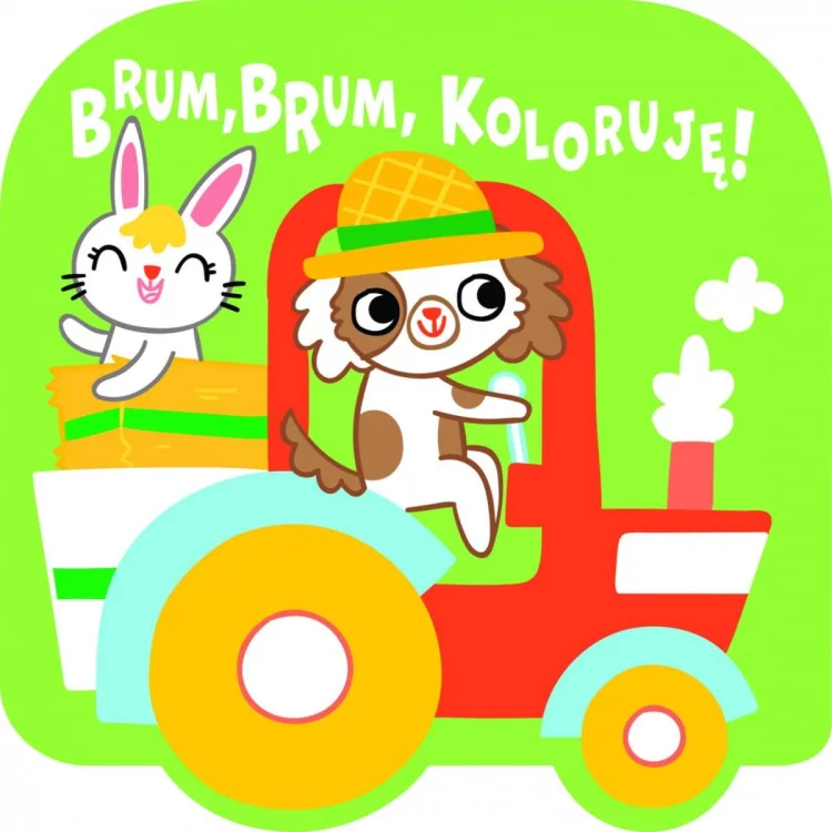 Brum, brum, koloruję! - Traktor