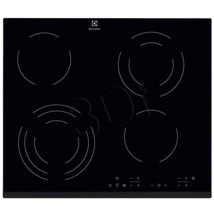 Płyta ceramiczna Electrolux EHF 6343FOK (4 pola grzejne; kolor czarny)