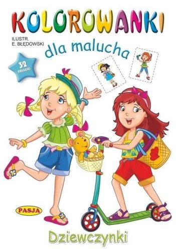Kolorowanki dla malucha - Dziewczynki