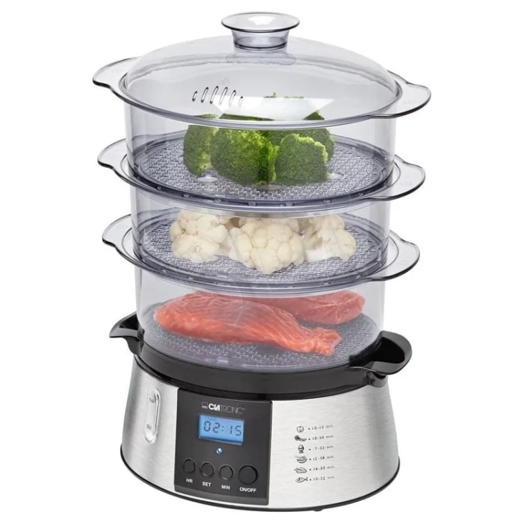 Parowar Clatronic DG 3547 inox ( 9 litrów ; kolor inox )