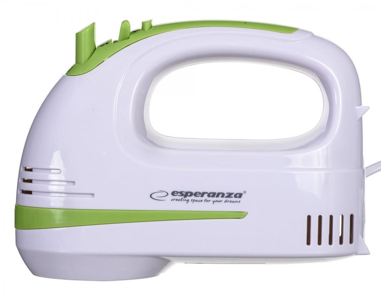 Mikser ręczny Esperanza Apple Pie EKM011 (400W; kolor biały)