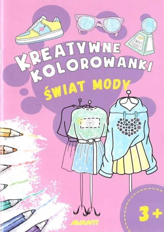 Kreatywne kolorowanki. Świat mody