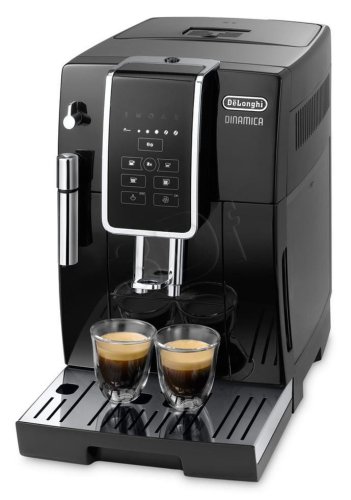 Ekspres ciśnieniowy automatyczny DeLonghi Dinamica ECAM 350.15 B (1450W; kolor czarny)