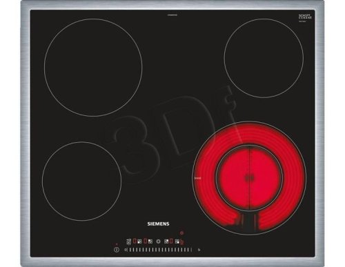 Płyta ceramiczna Siemens ET 645FFN1E (4 pola grzejne; kolor czarny)
