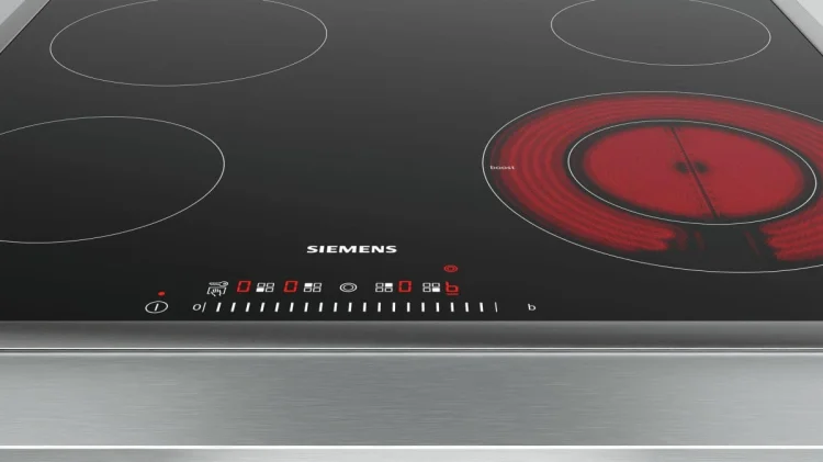 Płyta ceramiczna Siemens ET 645FFN1E (4 pola grzejne; kolor czarny)