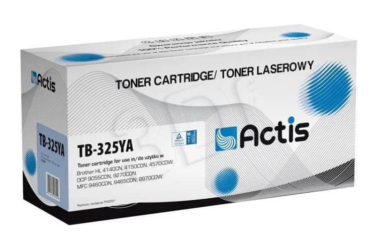 Toner ACTIS TB-325YA (zamiennik Brother TN-325Y; Standard; 3500 stron; żółty)
