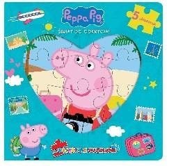 Świnka Pep. Książka z puzzlami. Świat do odkrycia