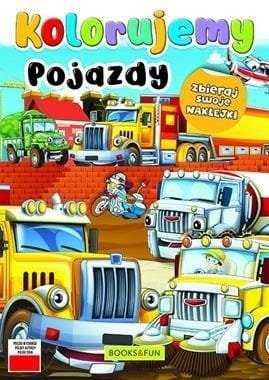 Kolorujemy. Pojazdy