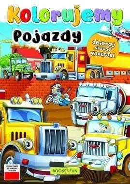 Kolorujemy. Pojazdy