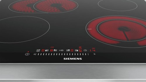 Płyta ceramiczna Siemens  ET675FNP1E (4 pola grzejne; czarny)