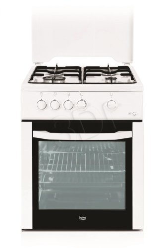 Kuchnia Beko FSG52020FW (Płyta gazowa; Piekarnik gazowy; 500mm)