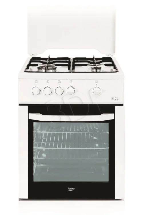 Kuchnia Beko FSG52020FW (Płyta gazowa; Piekarnik gazowy; 500mm)