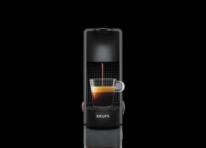 Ekspres kapsułkowy Krups Nespresso Essenza Mini XN110B (1200W; kolor szary)
