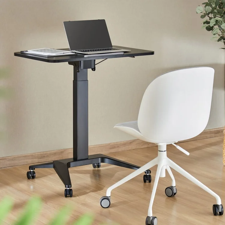MACLEAN MOBILNE BIURKO STOLIK NA LAPTOP CZARNE MC-453B