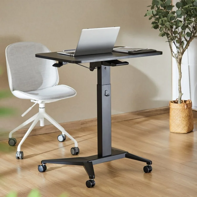 MACLEAN MOBILNE BIURKO STOLIK NA LAPTOP CZARNE MC-453B