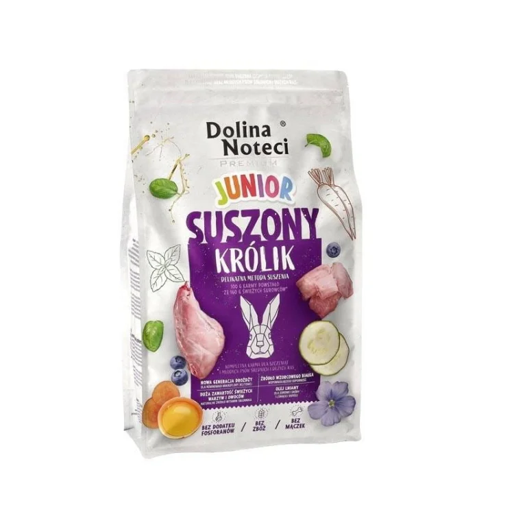 Dolina Noteci Premium Junior królik dla psa 4kg