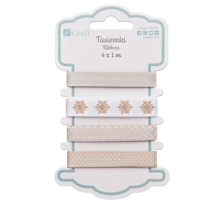 Tasiemki Beige Tones 4x1m