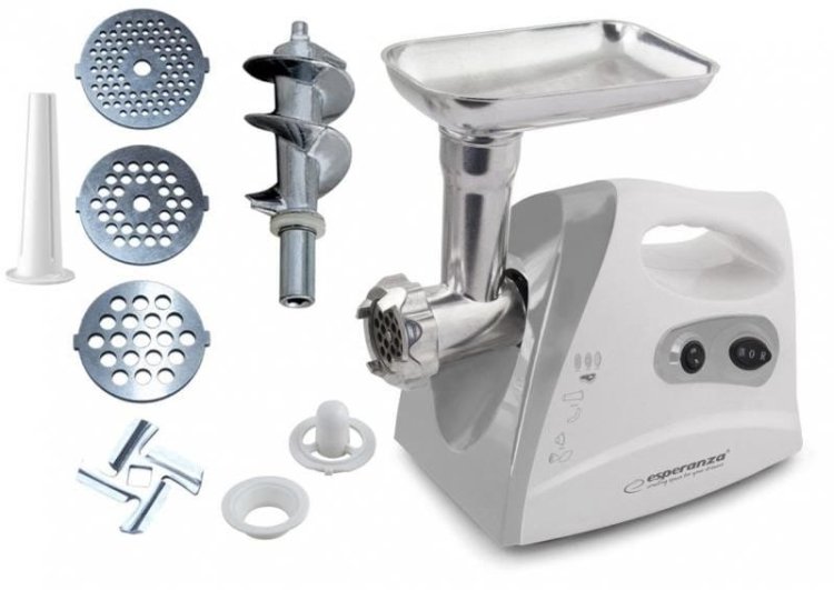 Maszynka do mielenia mięsa Esperanza EKM012E (600W; kolor biały)