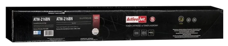 Toner Activejet ATM-216BN (zamiennik Konica Minolta TN216BK; Supreme; 29000 stron; czarny)
