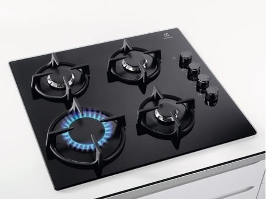 Płyta gazowa Electrolux EGG6407K (4 pola grzejne; kolor czarny)