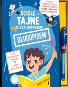 Sekretnik dla chłopców ze szpiegowskim długopisem