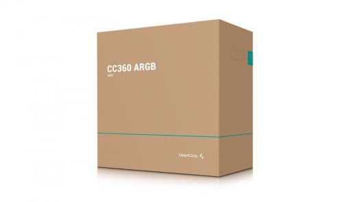 Obudowa Deepcool Micro-ATX CC360 (Czarna)
