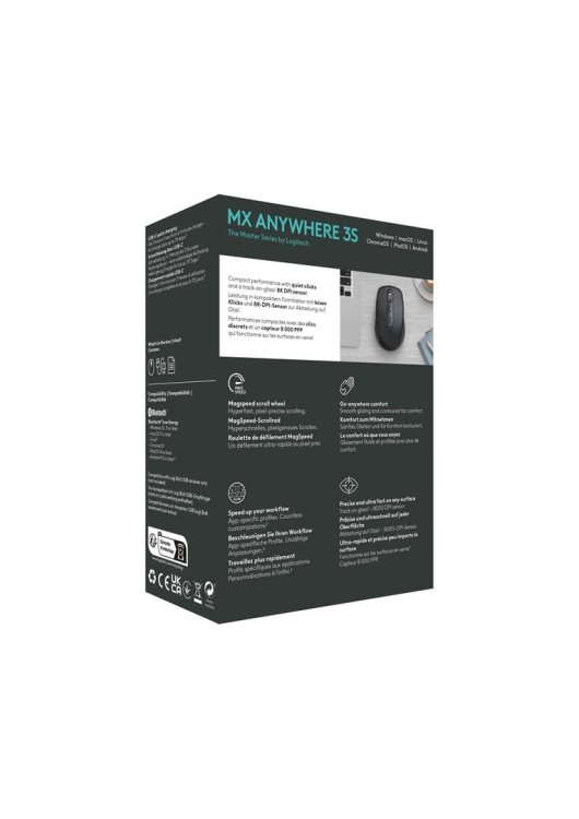 Mysz Logitech MX Anywhere 3S Graphite