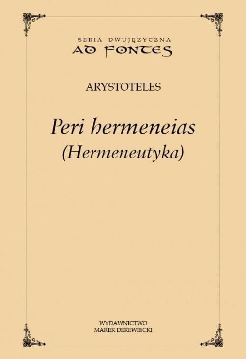 Peri hermeneias (Hermeneutyka)