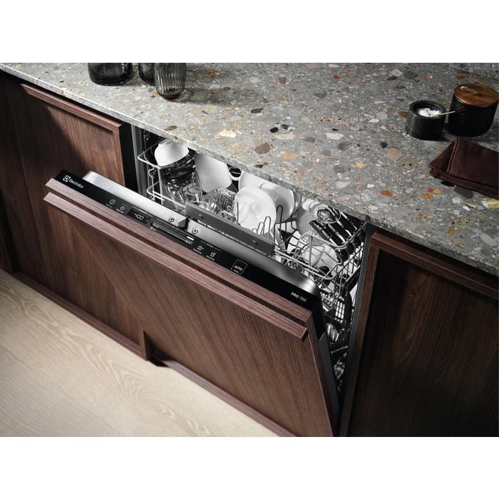 Zmywarka do zabudowy Electrolux EES47320L (596 mm; Panel zamknięty; kolor czarny)