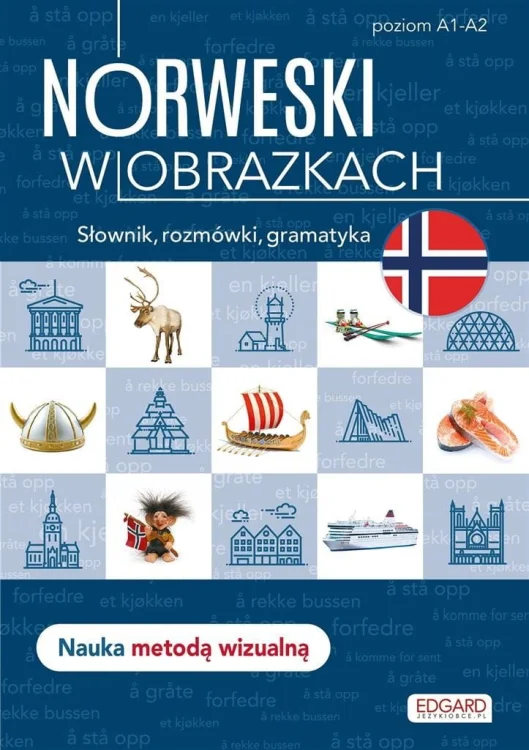 Norweski w obrazkach. Słownik, rozmówki, gramatyka