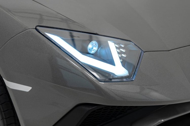Pojazd Lamborghini Aventador SV STRONG Szary