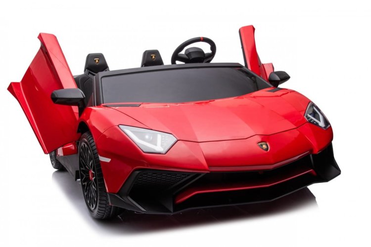 Pojazd Lamborghini Aventador SV STRONG Czerwony