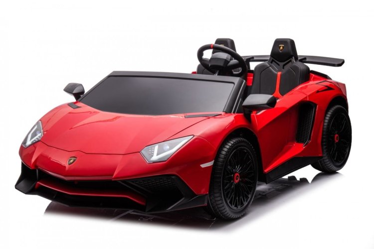 Pojazd Lamborghini Aventador SV STRONG Czerwony