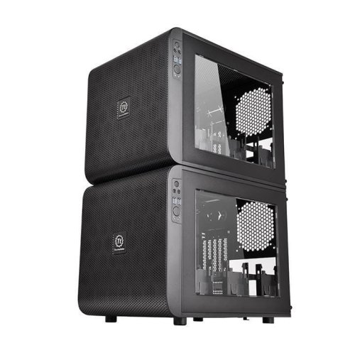 Obudowa Thermaltake Core V21 CA-1D5-00S1WN-00 (Micro ATX, Mini ITX; kolor czarny)