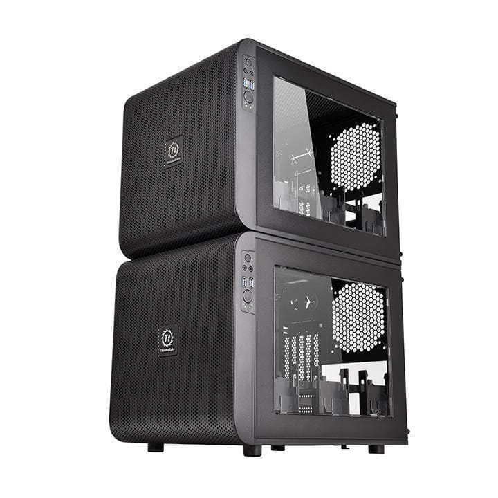 Obudowa Thermaltake Core V21 CA-1D5-00S1WN-00 (Micro ATX, Mini ITX; kolor czarny)