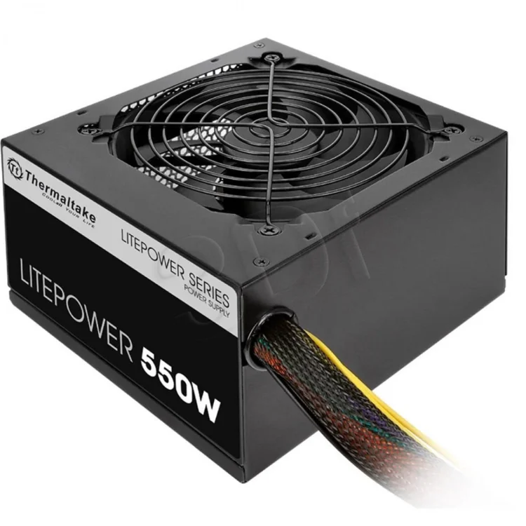 Zasilacz Thermaltake Litepower II Black 550W PS-LTP-0550NPCNEU-2 (Aktywne; 120 mm)