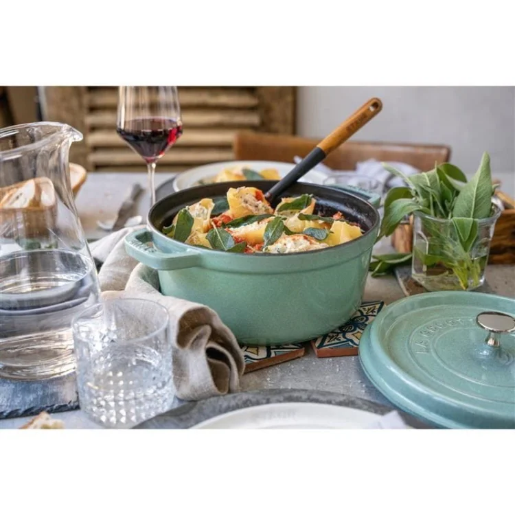 Garnek żeliwny okrągły STAUB 40508-706-0 - 5,2 ltr miętowy