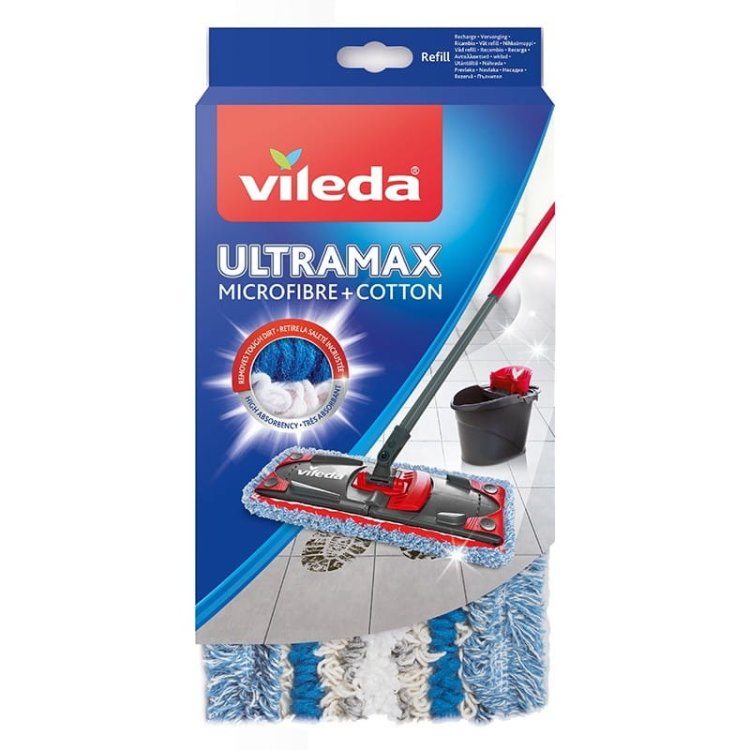 Wkład do mopa Vileda Ultramax Micro & Cotton