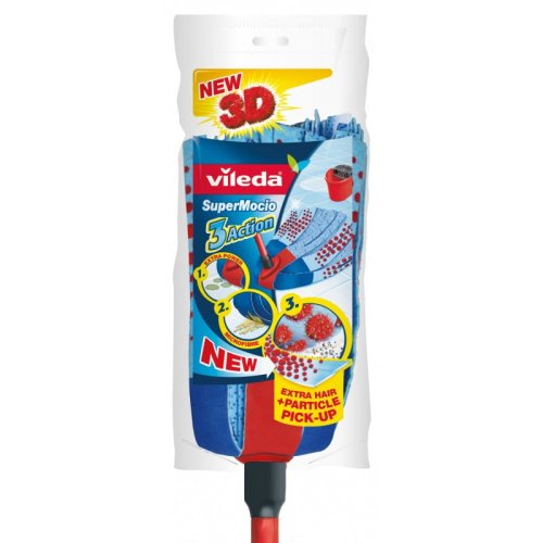 Mop Vileda 3Action Velour XL