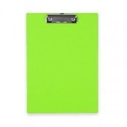 Deska A4 z klipem zielona