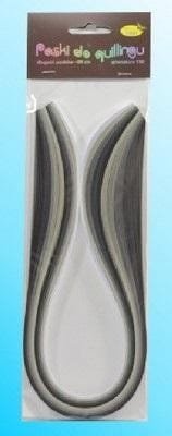 Paski do quillingu 5mmx50cm czarne 100szt