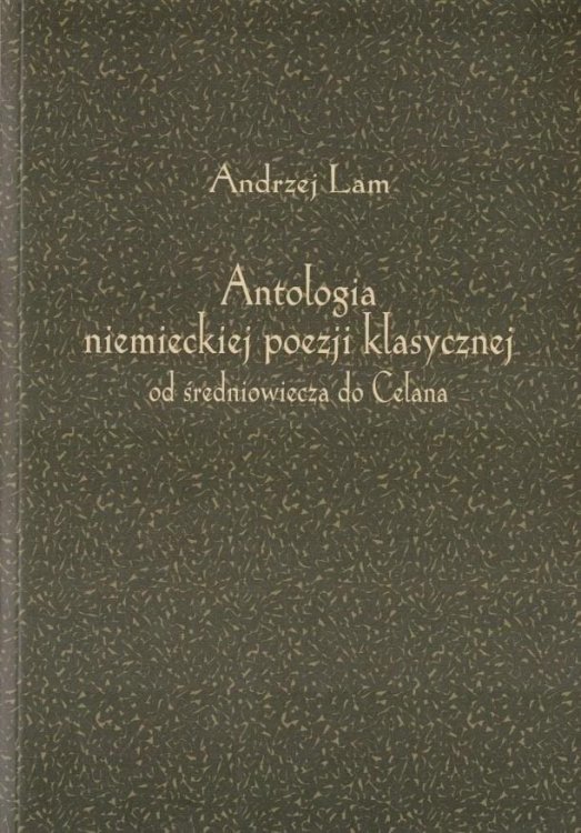 Antologia niemieckiej poezji klasycznej w.2