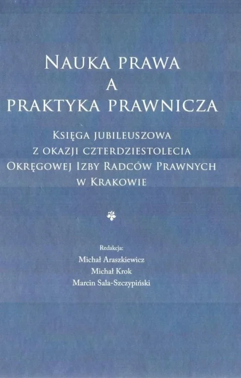 Nauka prawa a praktyka prawnicza