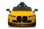Pojazd BMW M4 Żółty