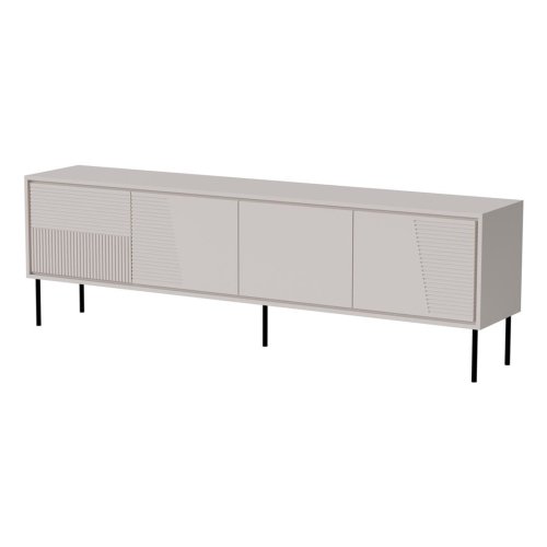 Szafka RTV ABI 4D 200x38x62 kaszmir mat