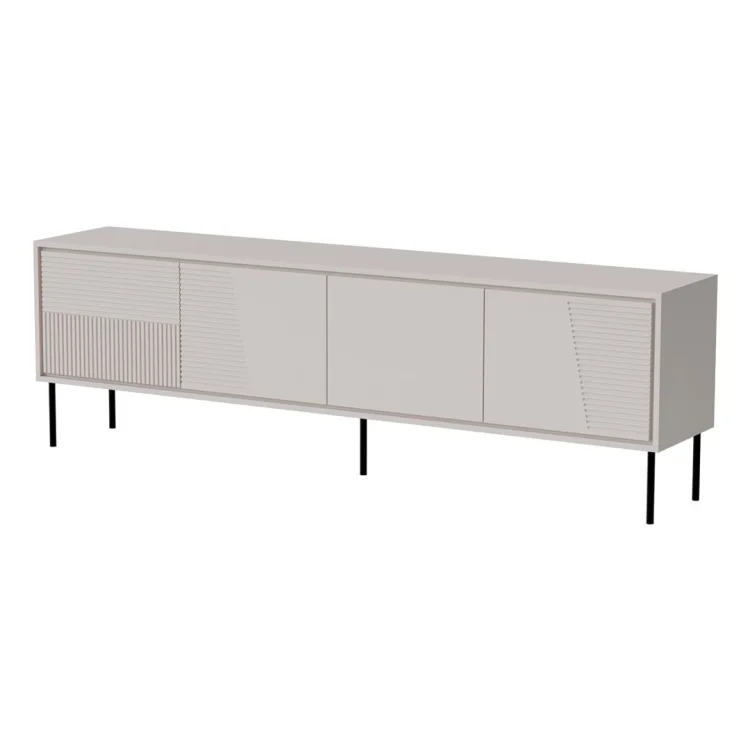 Szafka RTV ABI 4D 200x38x62 kaszmir mat